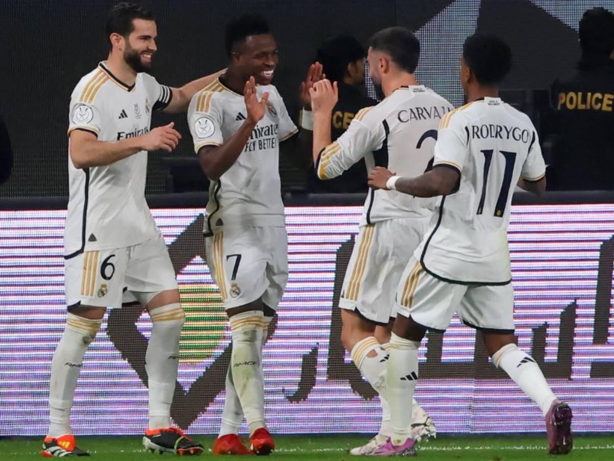 Real Madrid derrota a Barcelona y es campeón de la Supercopa de España