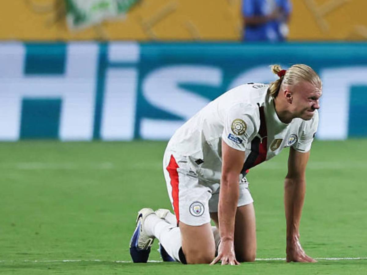 Manchester City y la tristeza luego de ser eliminados del Mundial de Clubes por Al Hilal