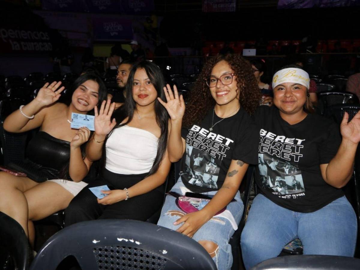 ¡En imágenes! Así fue el debut de Beret en Honduras