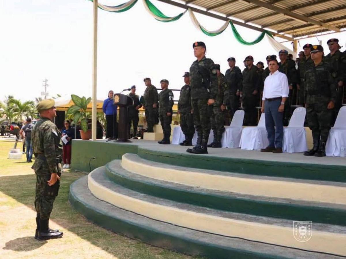 Con entrega de 110 vehículos  refuerzan operaciones de seguridad en zona norte de Honduras