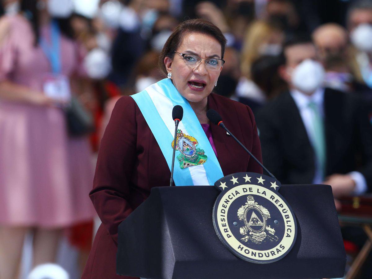 Xiomara Castro solo ha cumplido 13 de 22 promesas en un año de gobierno
