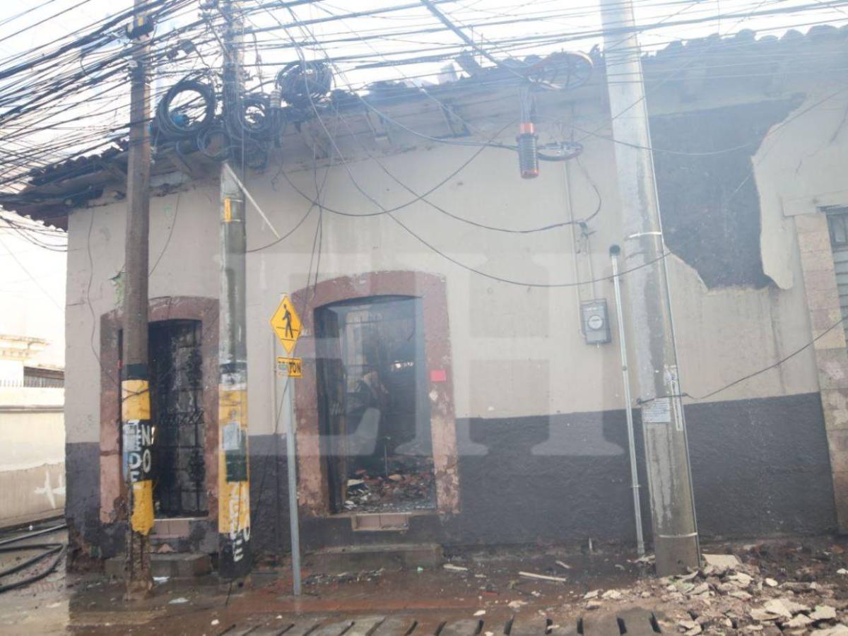 Más de 60 años de historia consumidos en 3 horas: así lucía el popular Chinda Díaz