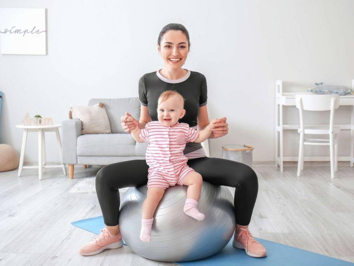 Los cuatro ejercicios esenciales para madres ocupadas