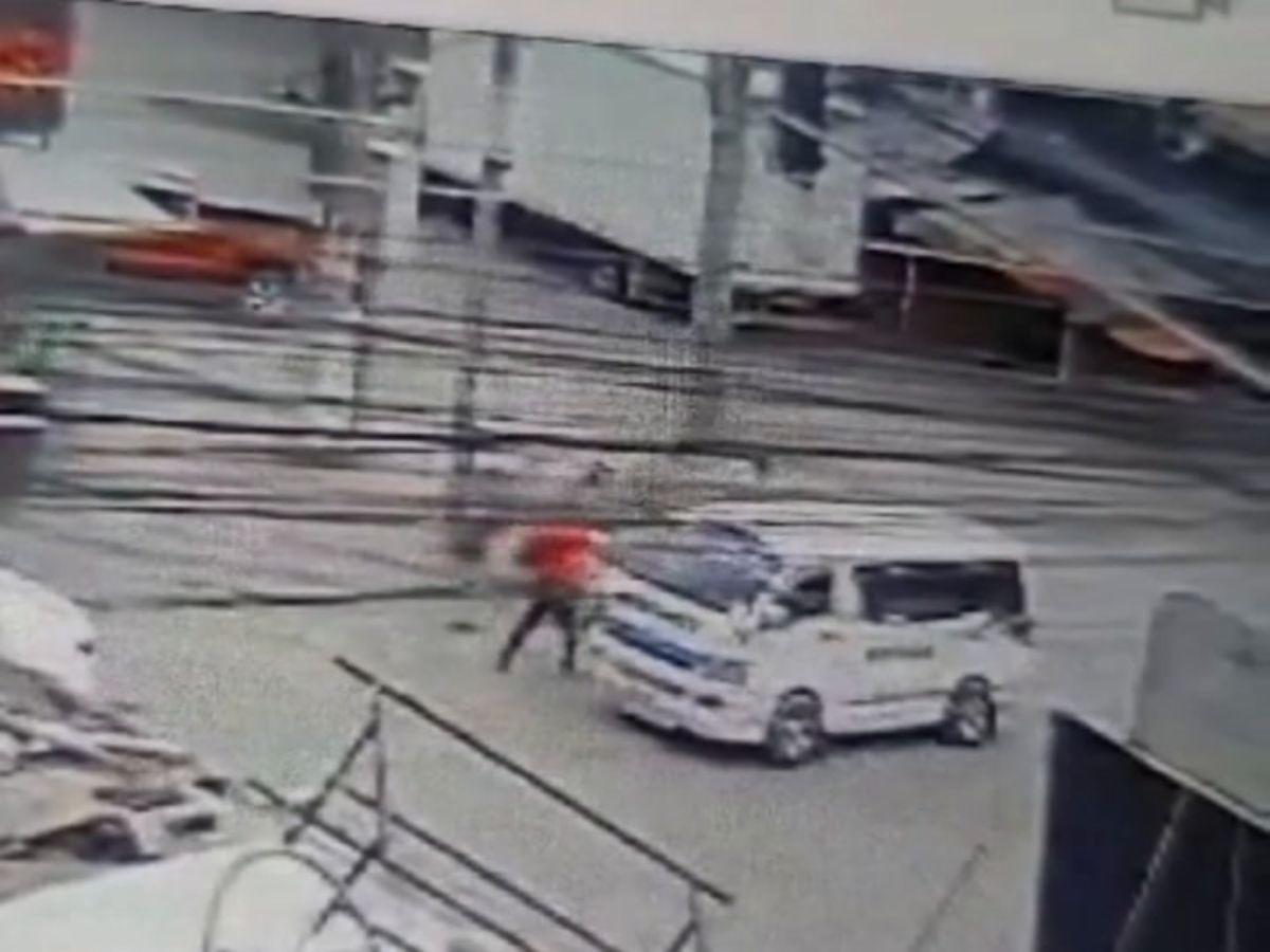 Captan en video momento en que matan a presuntos asaltantes en San Pedro Sula