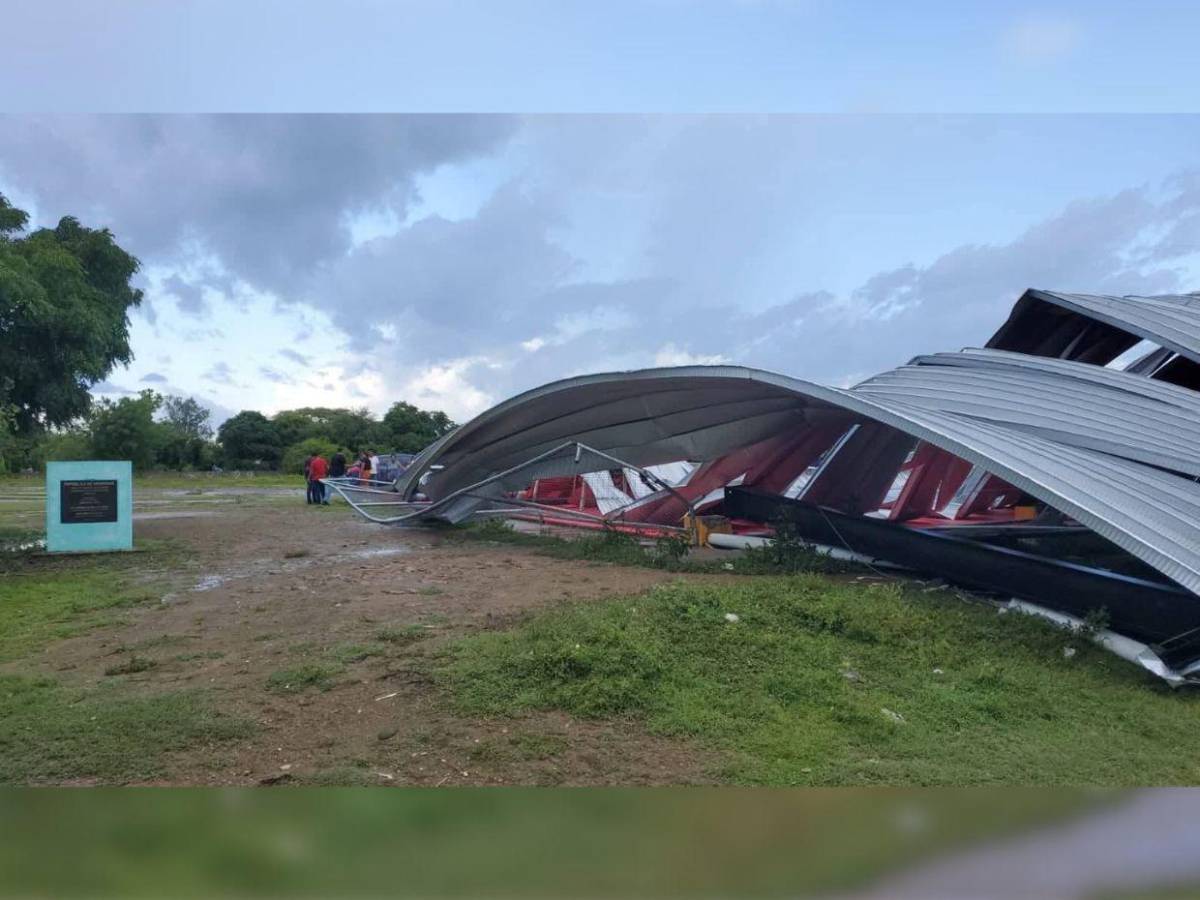¿Por qué se desplomó el polideportivo construido en Olanchito por Condepor?