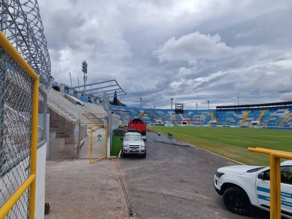 Nuevas fotos: Así va quedando el Estadio Nacional con el techo que le están instalando