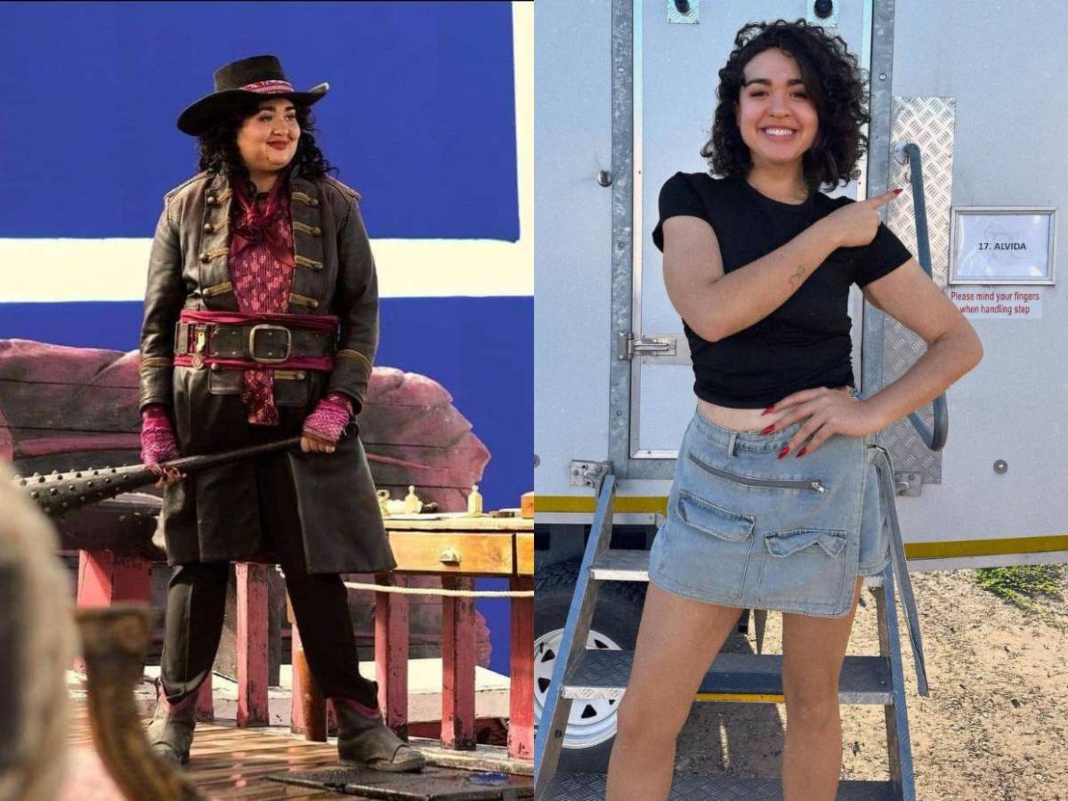 Ilia Isorelýs Paulino se transforma para su papel de Alvida en “One Piece 2”