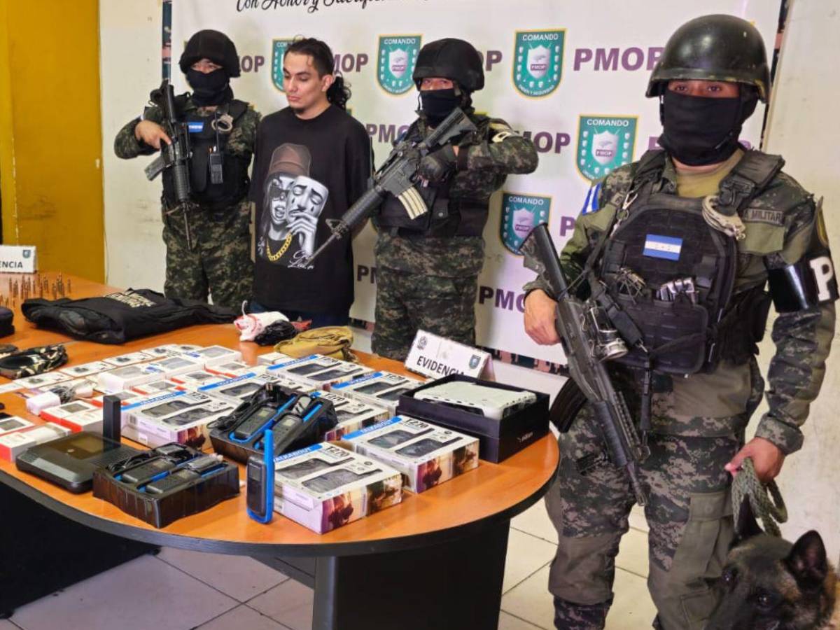 Capturan a Peligro, cabecilla de la pandilla 18, en SPS con sofisticado equipo tecnológico