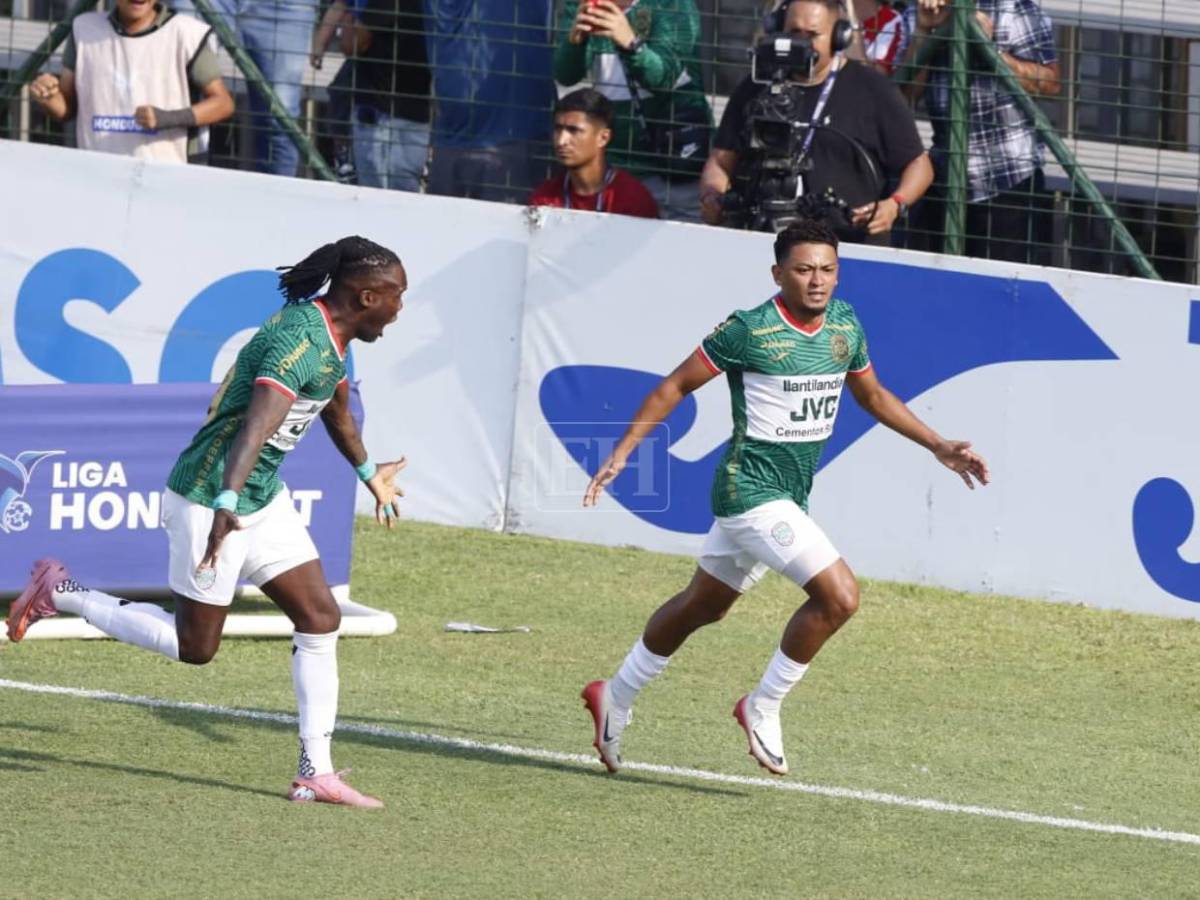 Pelea entre jugadores, belleza deslumbra y escándalo en el clásico que ganó Marathón a Real España