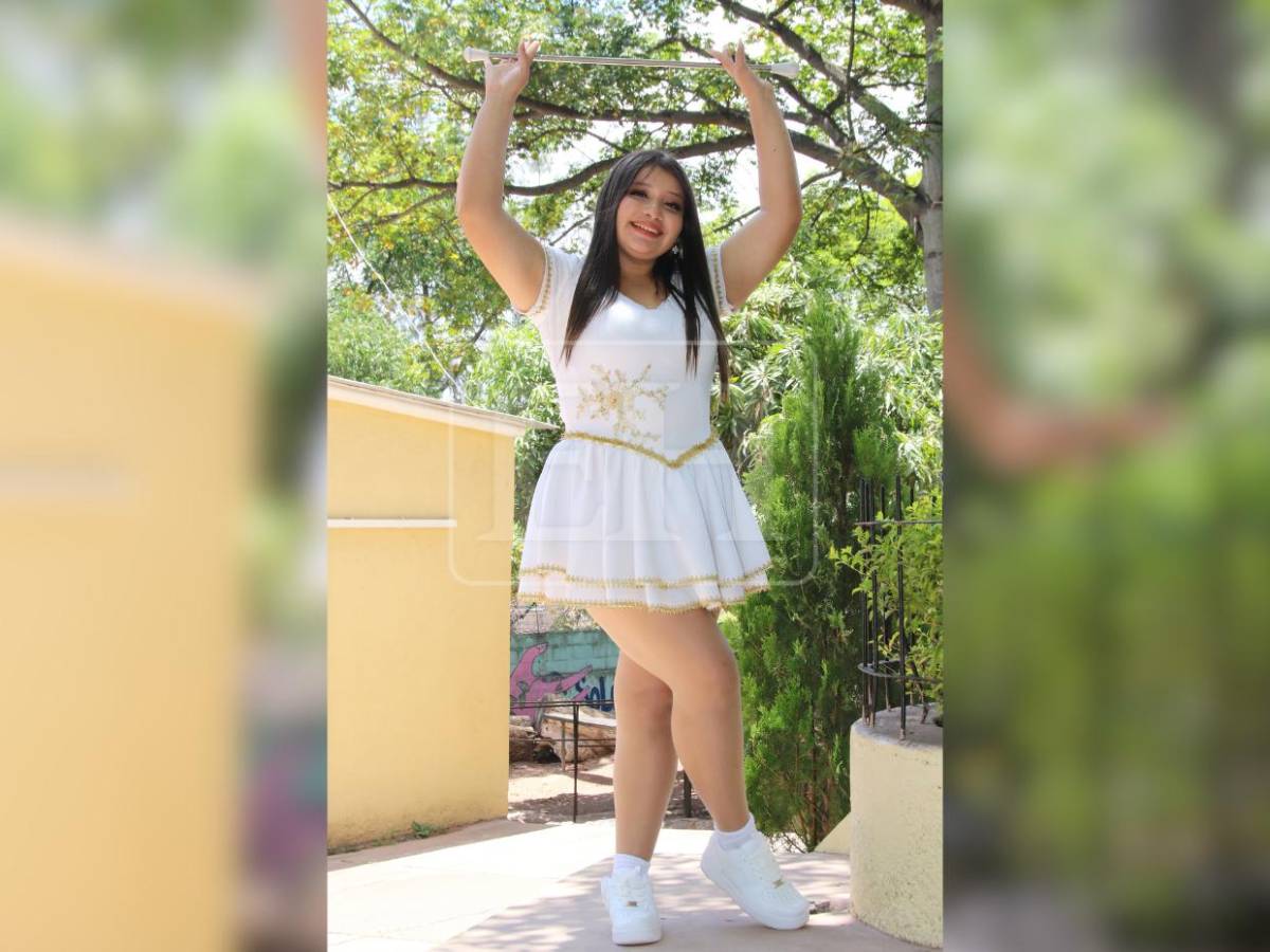 Belleza y coordinación: así se preparan las palillonas del Técnico Honduras