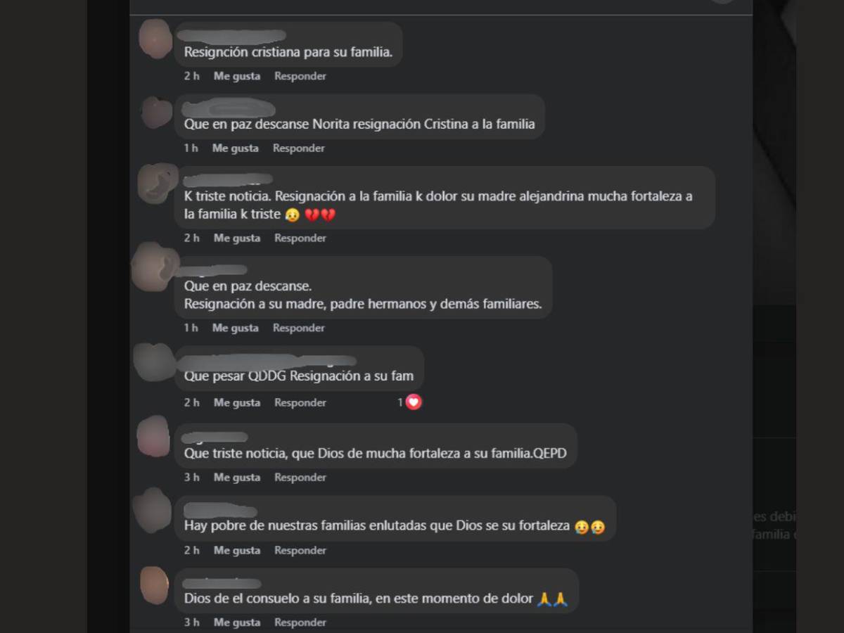No resistió los golpes: Nora Cruz, quinta víctima del accidente en Yoro, luchó por su vida durante dos días