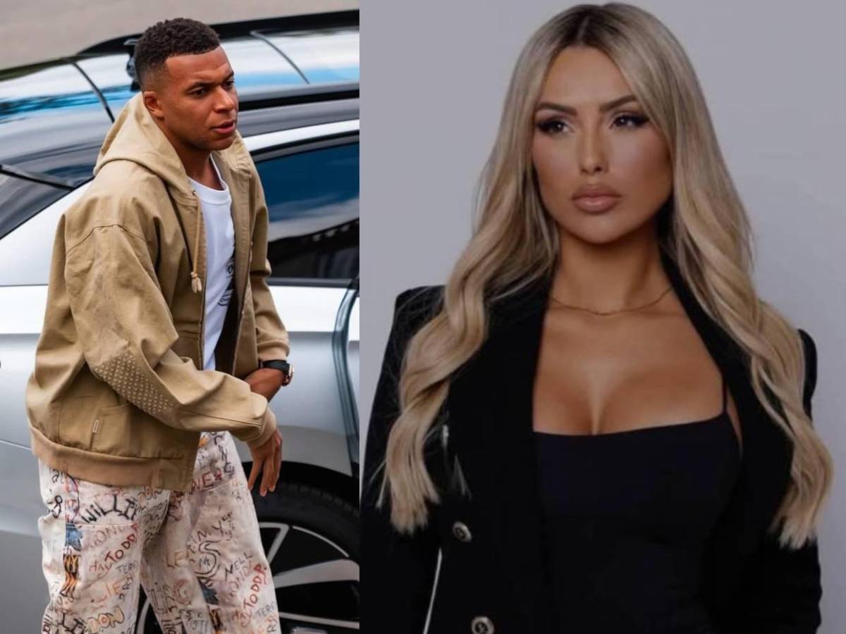 Destapan romance de Mbappé con famosa modelo que habría salido con uno de sus compañeros de equipo
