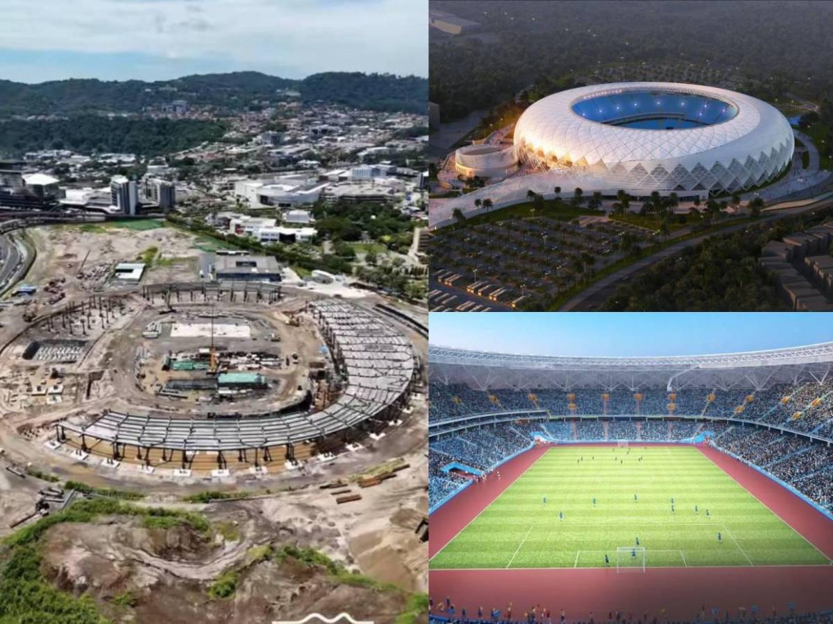 Estadio más grande de Centroamérica: Así avanza la construcción del moderno recinto en El Salvador