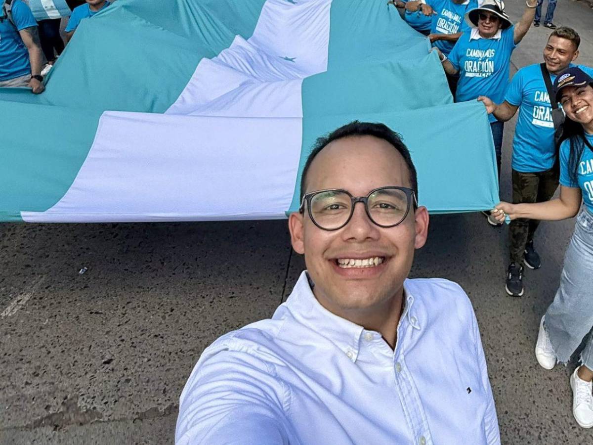 Personalidades hondureñas que estuvieron en la caminata de las iglesias