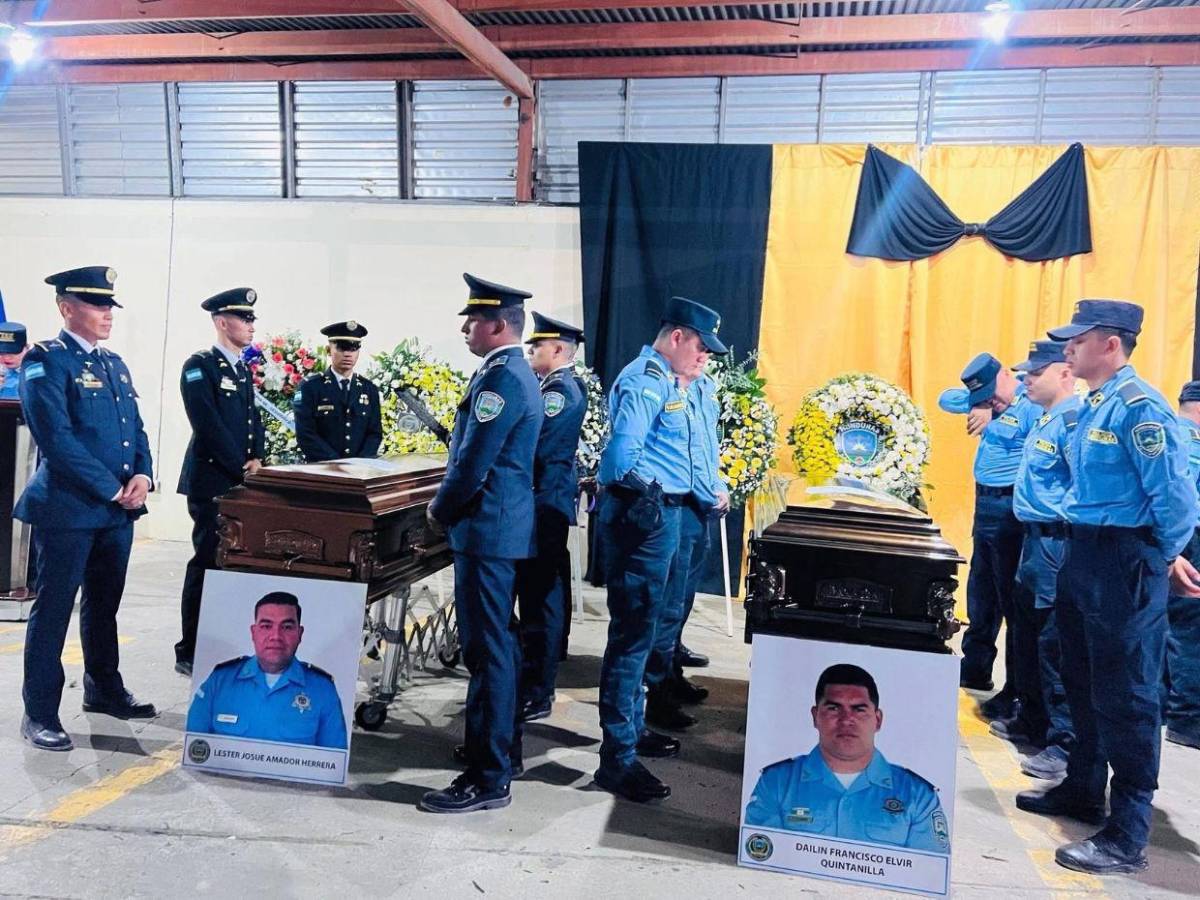 “Papi, no te vayas, es de noche”: palabras del hijo del policía Dailin Elvir antes de morir en Corinto
