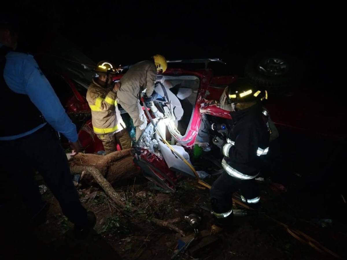 Tenían solo horas de haber aterrizado en Honduras: lo que se sabe del accidente en carretera a Olancho
