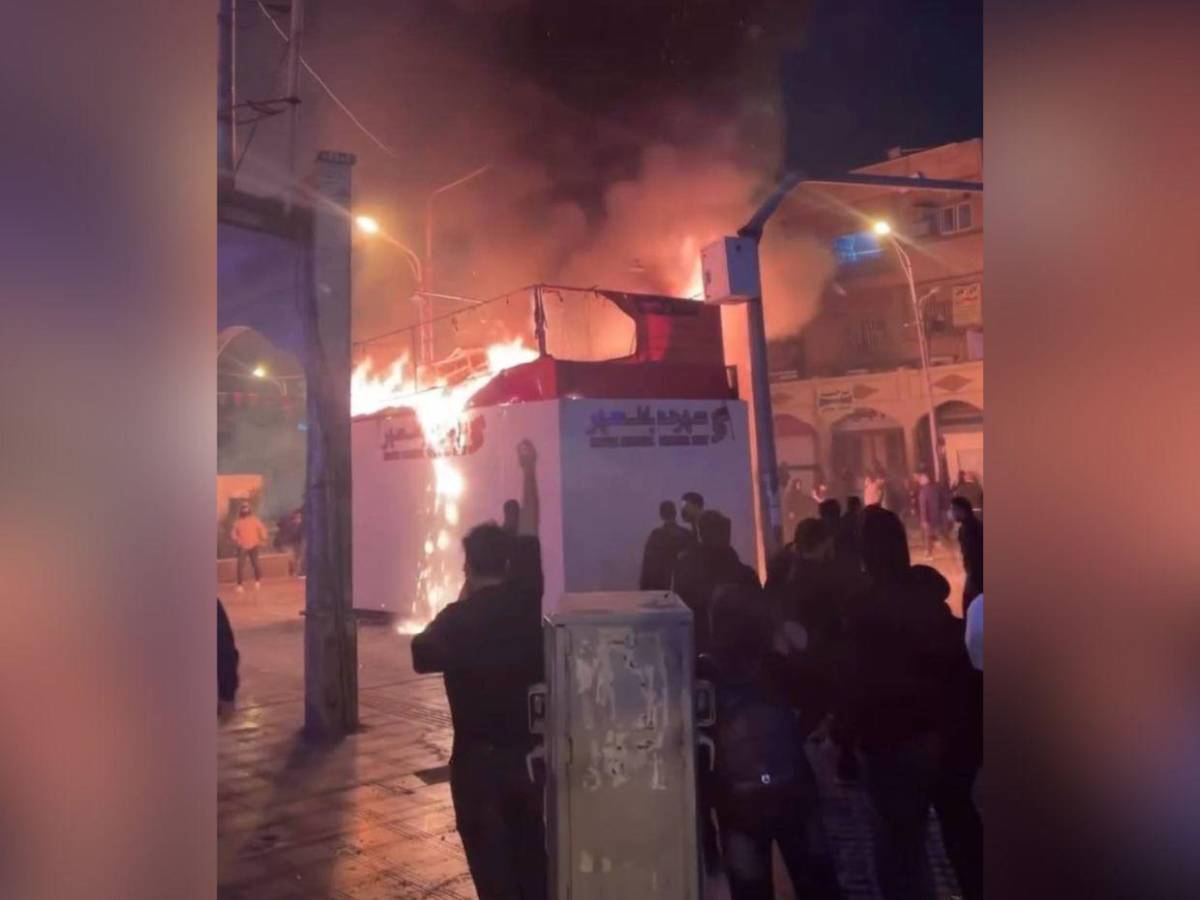 Las fotos más impactantes de las protestas contra el régimen en Irán