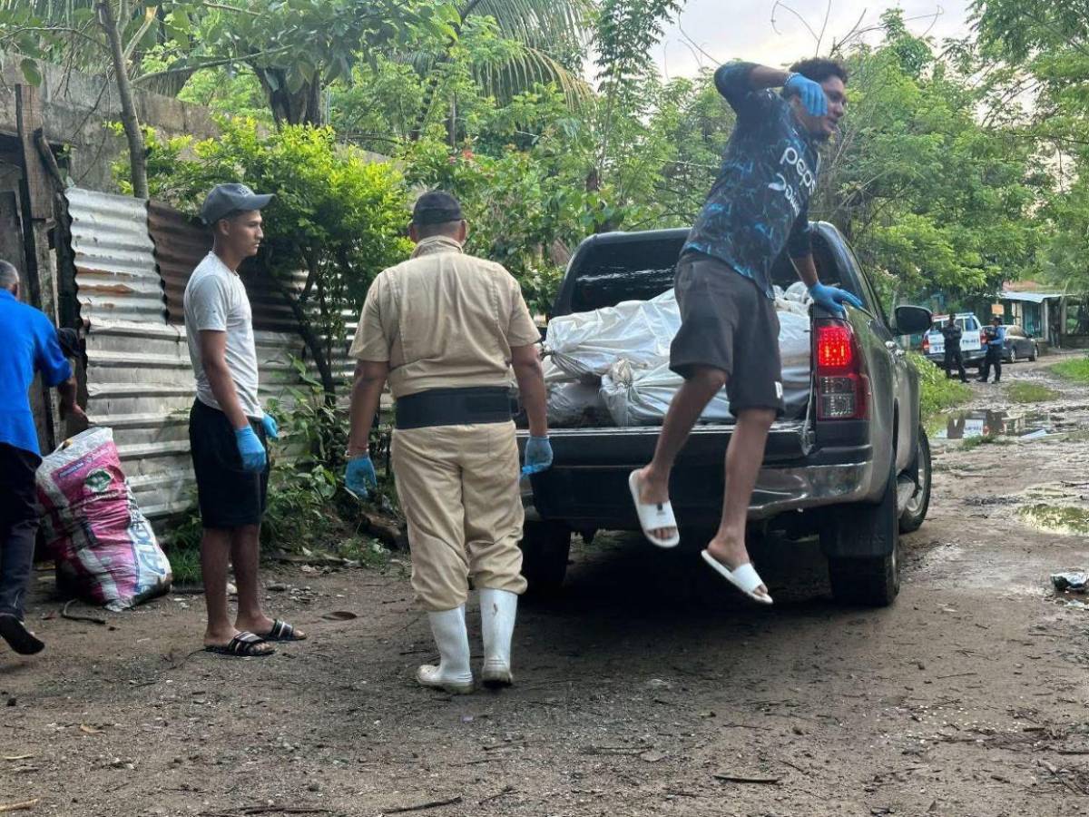 Rostros de las víctimas de la masacre en La Ceiba; cuatro eran hermanos