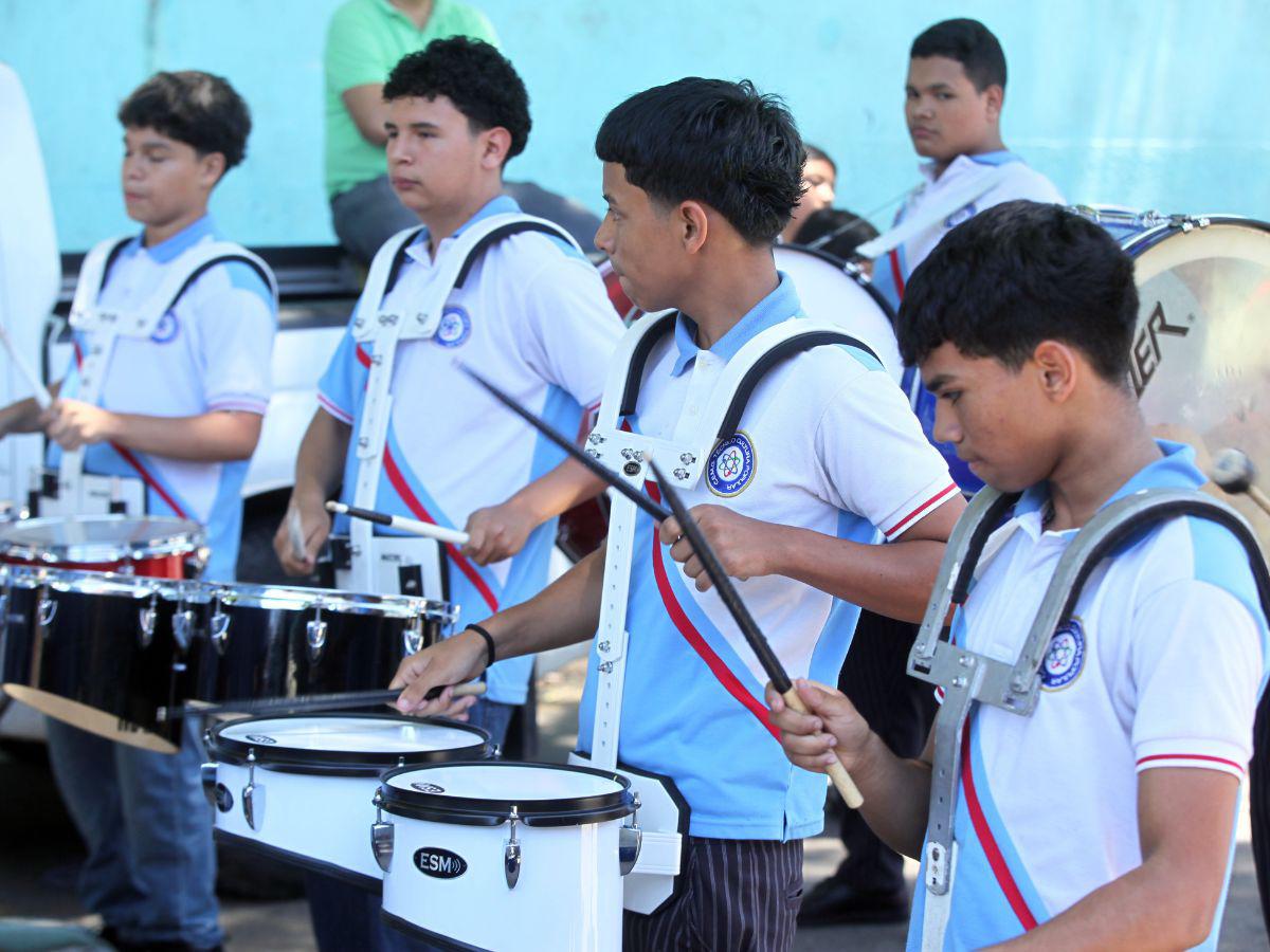 Derroche de talento prepara la Banda del Instituto Técnico Cultura Popular para los desfiles patrios