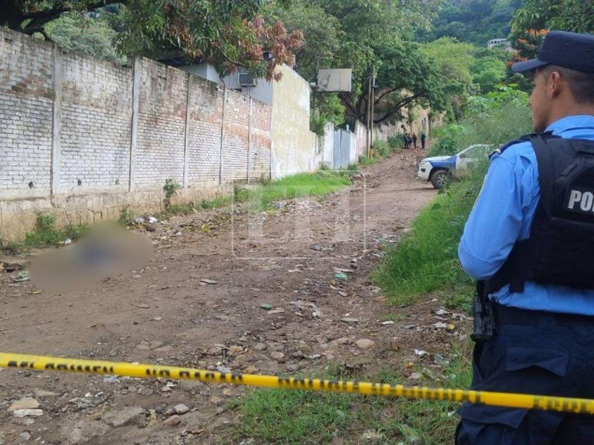 Lo persiguieron hasta matarlo: acribillan a un hombre en la colonia Santa Isabel de Tegucigalpa