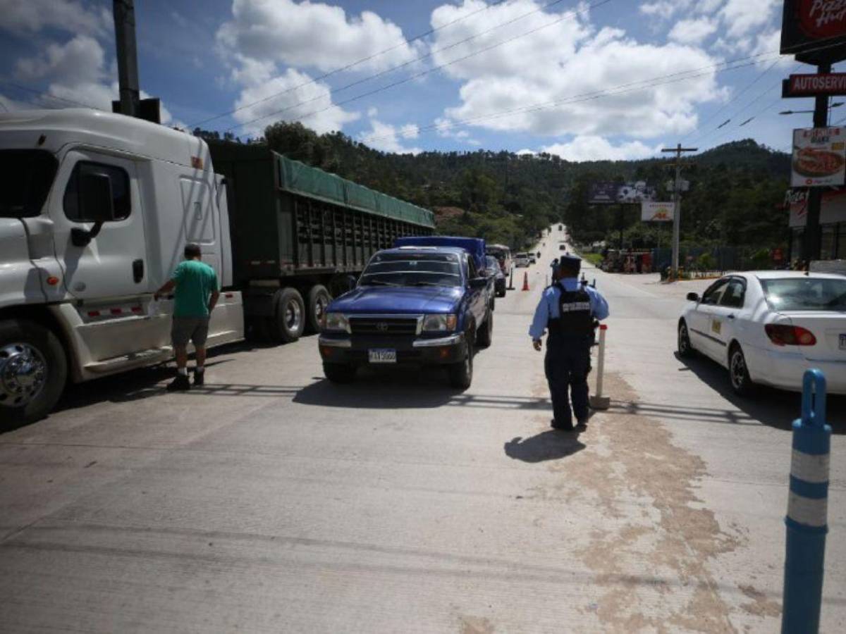 Salida a oriente de Tegucigalpa: tráfico más fluido tras obras de reconstrucción