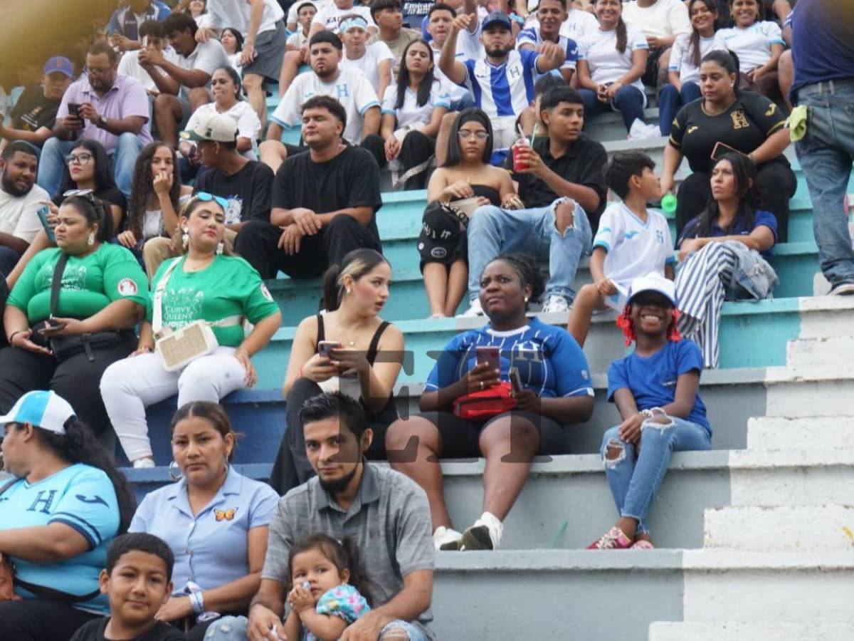¡Repleto! Así luce el estadio Morazán en el partido de tiktokers Honduras vs El Salvador