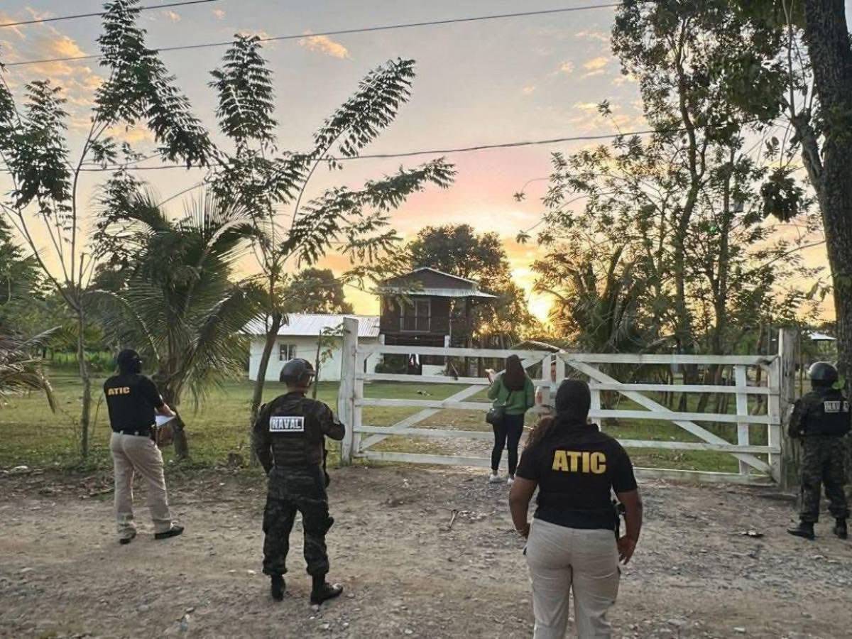 Mansiones y un carwash: los lugares allanados en la zona norte del país