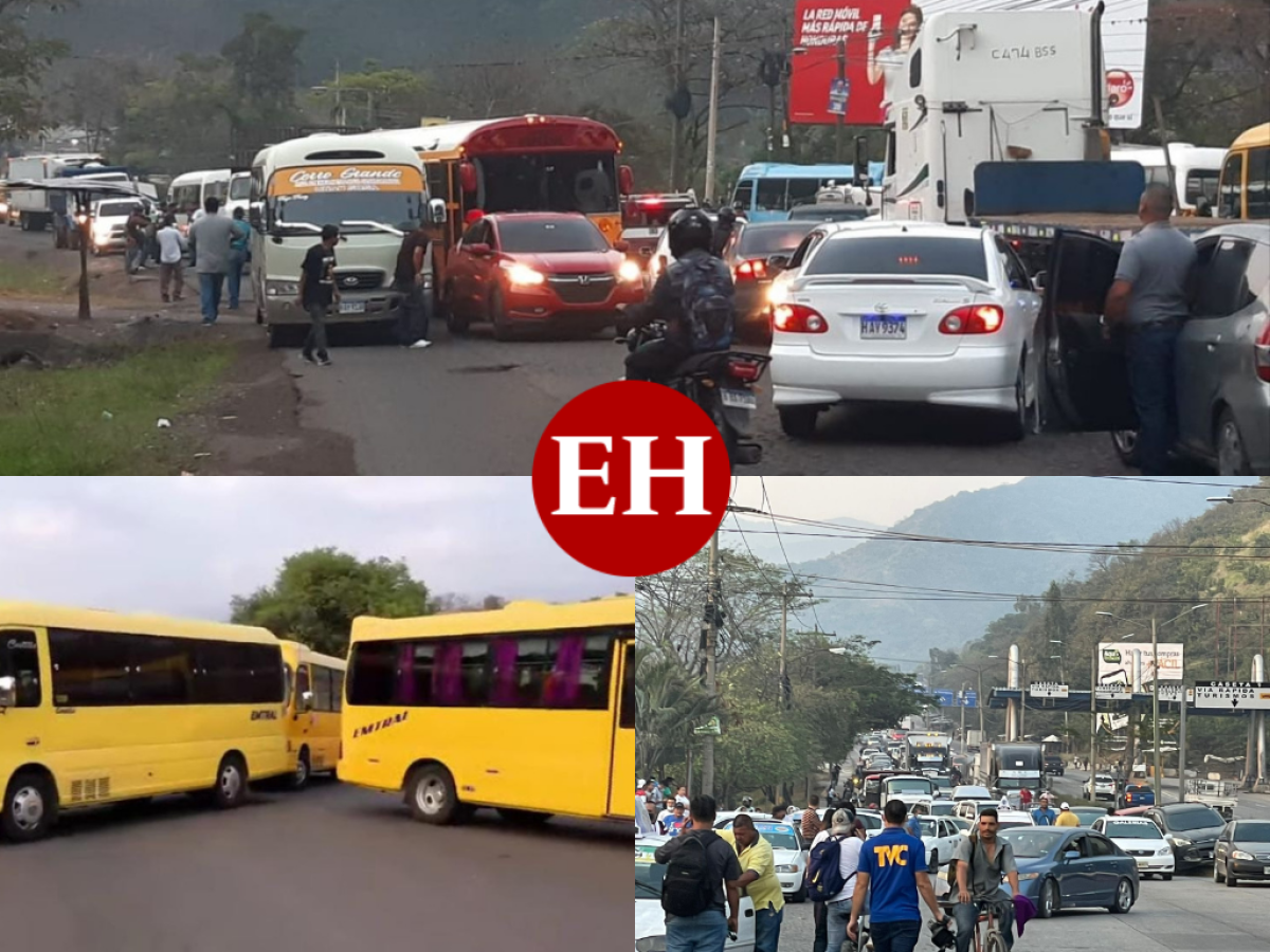 Paro de transporte en Honduras: exigen revisión de tarifas y creación de un bono