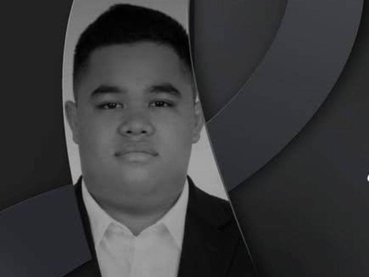 Javier Moradel, el joven motociclista que murió en accidente vial en Cantarranas