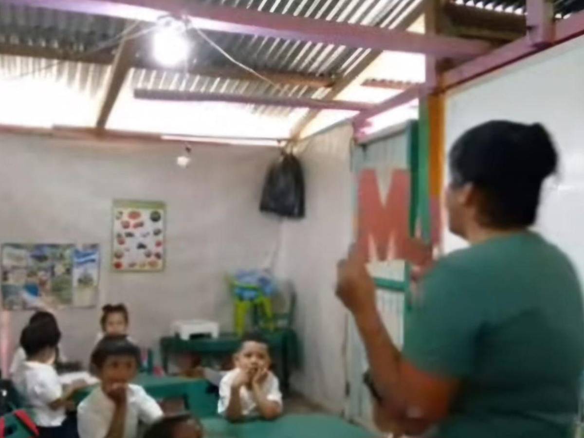 Maestra expuso precariedad educativa con pago de L1,000 al mes: Carmen habló por todas