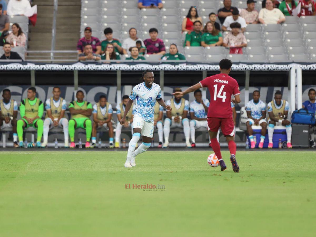 Honduras sigue cayendo ante Qatar.
