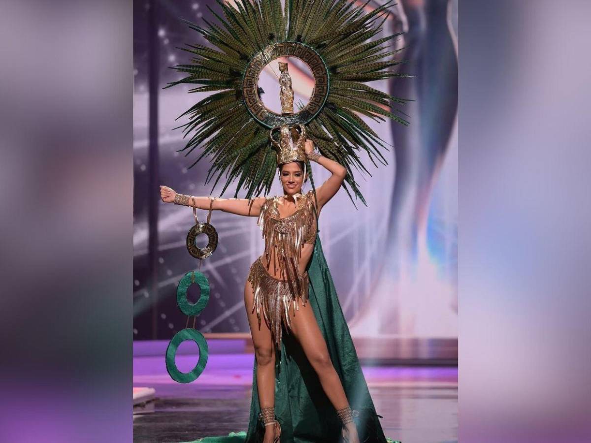 Así han lucido las hondureñas en traje típico en el Miss Universo