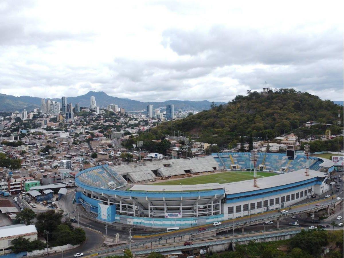 Estadios hondureños que están siendo renovados este 2025: Serán una belleza