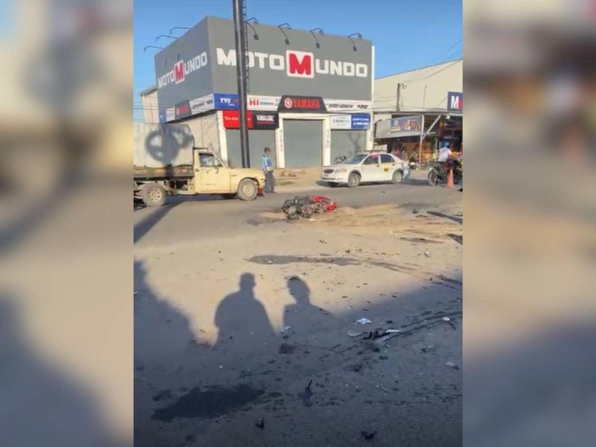 Daniel Peña iba a trabajar cuando fue embestido por dos carros en El Progreso