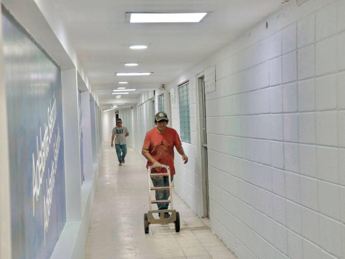 Así están puliendo el Estadio Olímpico para visita de Messi a Honduras