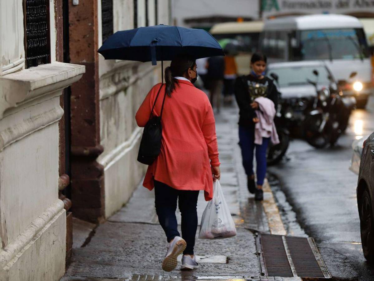 Convergencia dejará lluvias este jueves y viernes en Honduras
