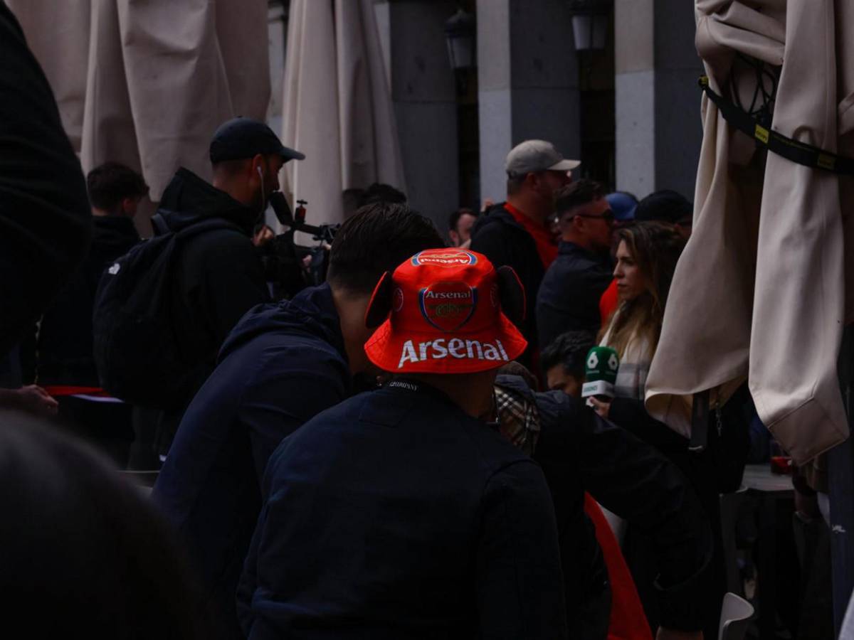 Ambiente caliente y máxima seguridad para el Real Madrid-Arsenal