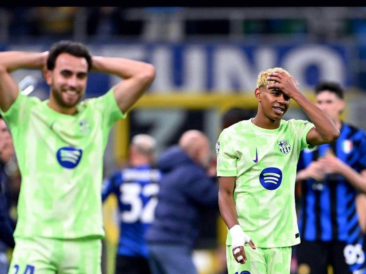 David Suazo, extasiado y desde un lugar privilegiado en el Inter vs Barcelona