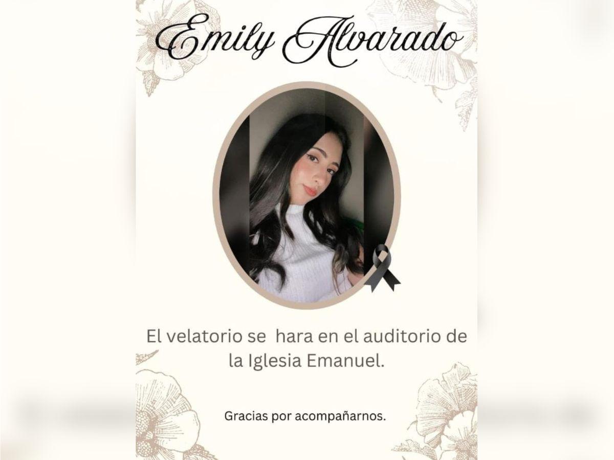 Tenías un gran futuro: lamentan muerte de Emily Alvarado en Lempira
