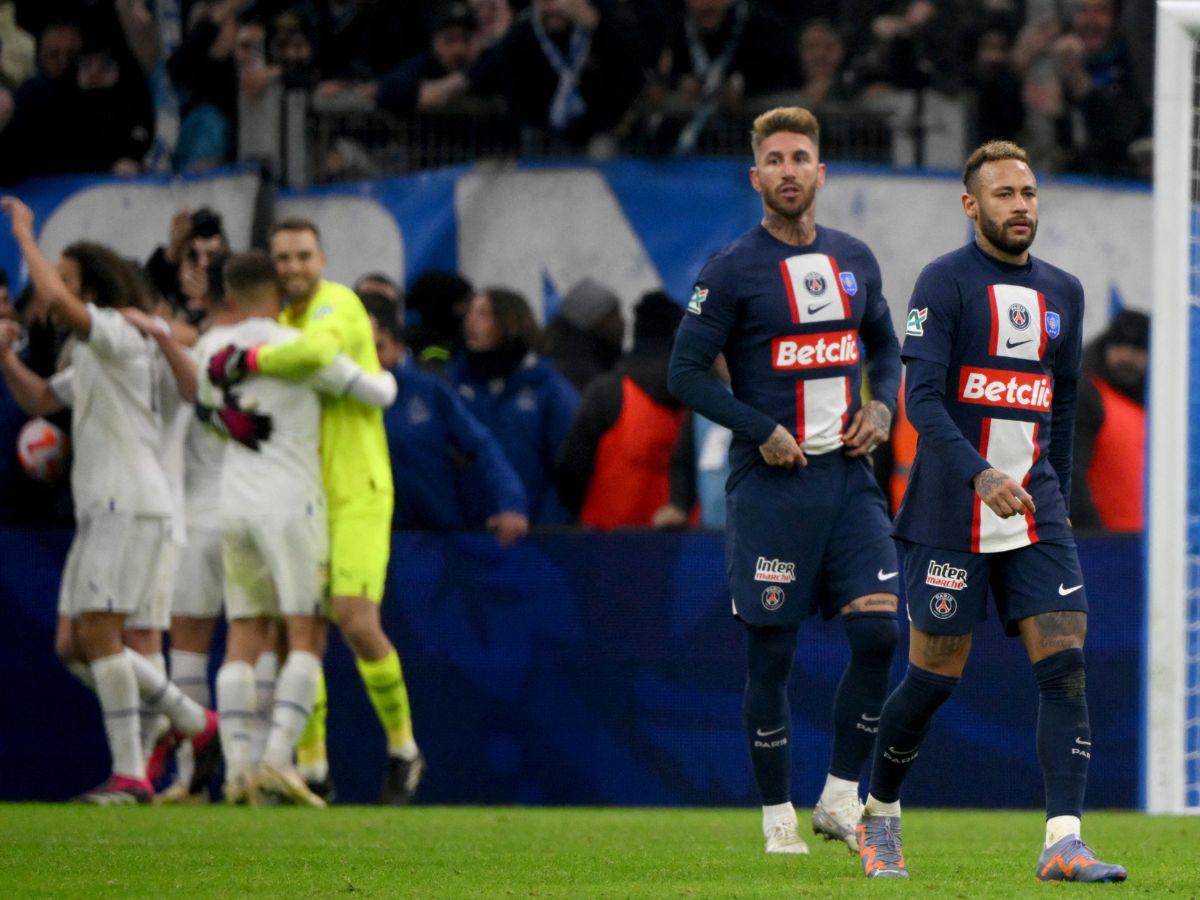 ¡Sorpresa! Marsella elimina al PSG de la Copa de Francia