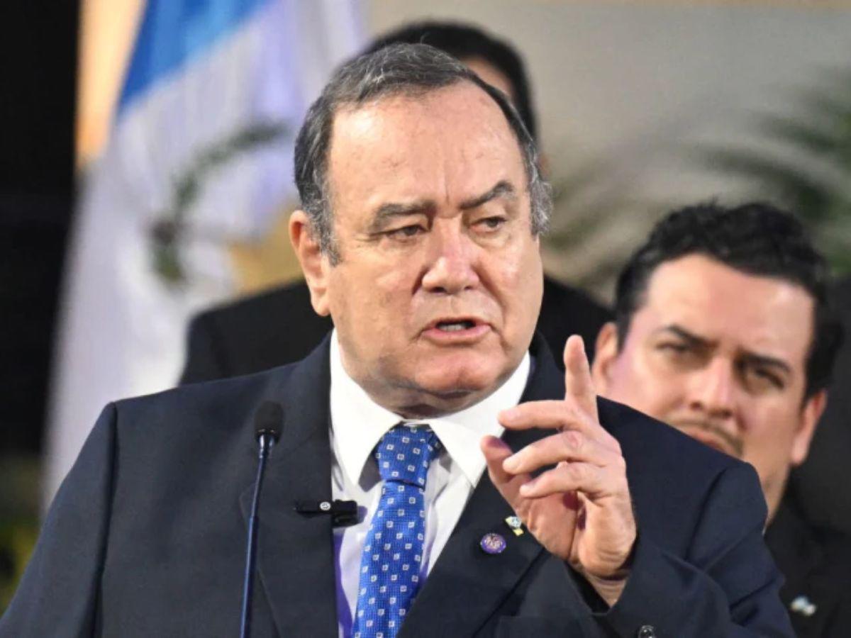 EUA sanciona al expresidente de Guatemala por “corrupción”