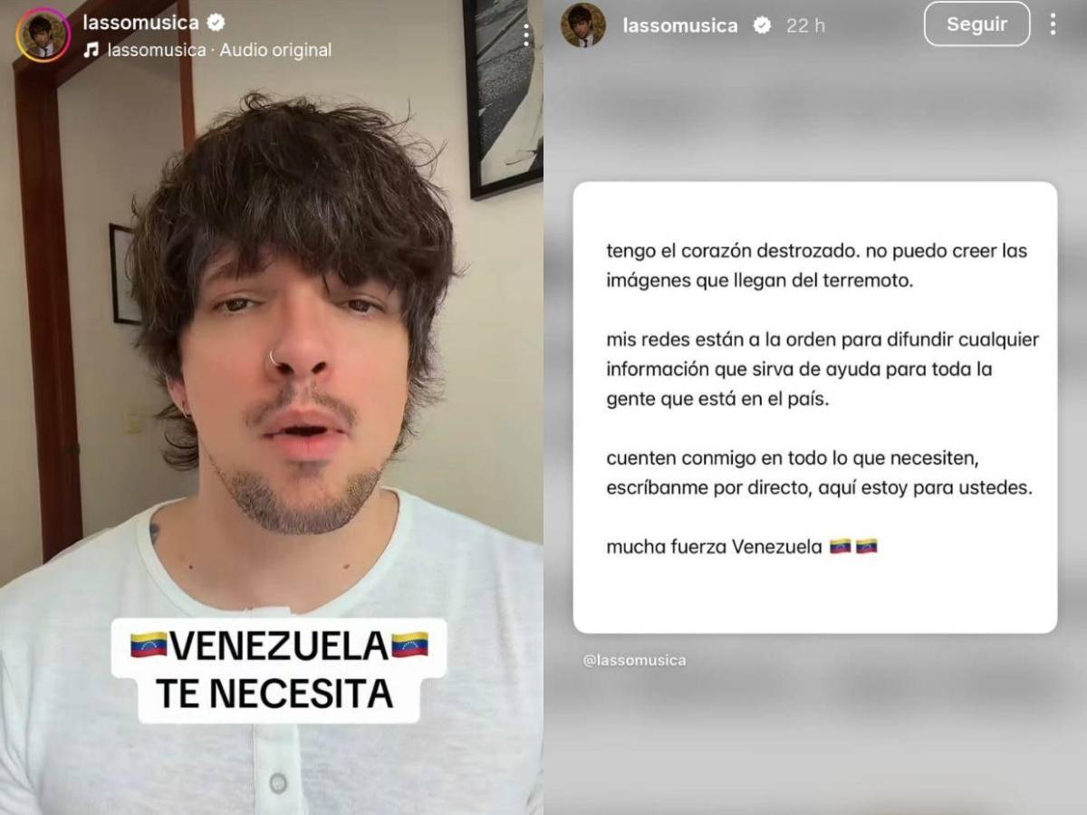 Artistas y figuras públicas de Venezuela se solidarizan con las víctimas de los terremotos