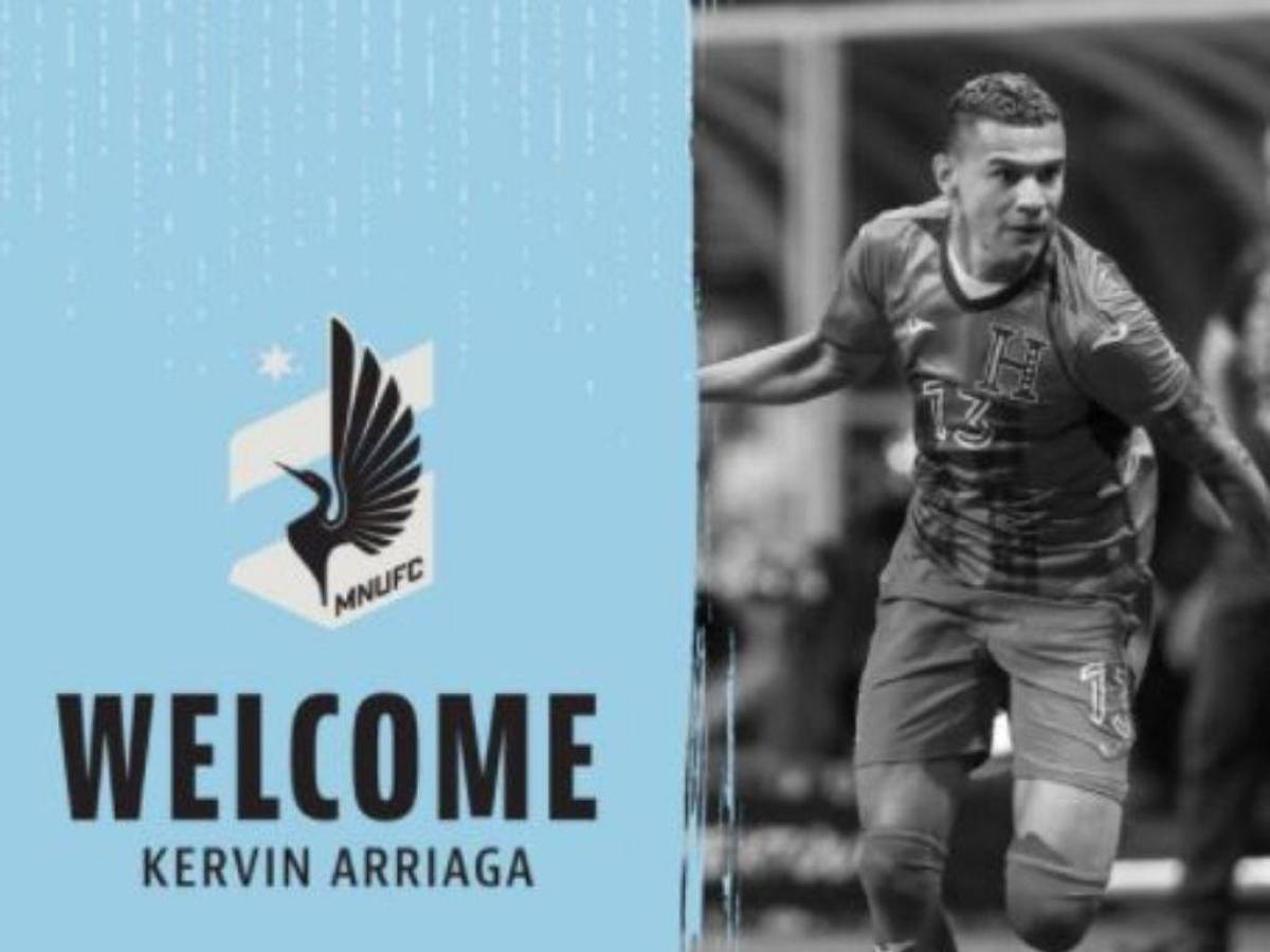Oficial: Kervin Arriaga se convierte en nuevo jugador del Minnesota United de la MLS