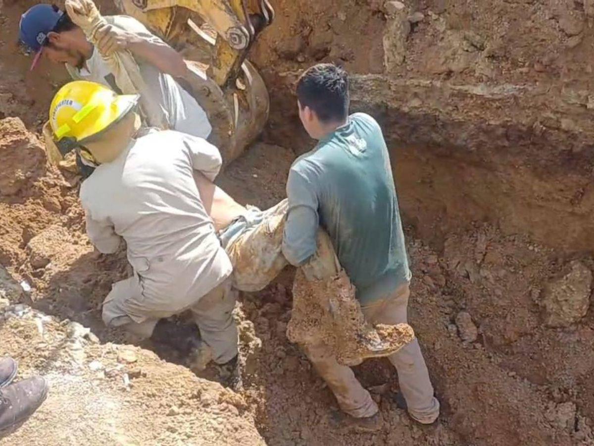 Alexis Vásquez murió soterrado mientras realizaba una excavación para una alcantarilla en Intibucá