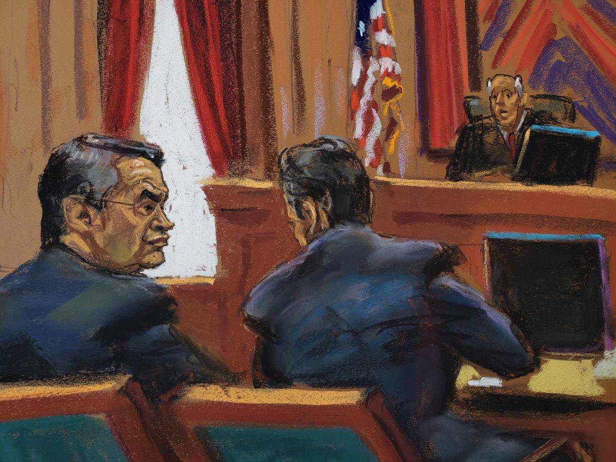 Fiscal Robles señalando a JOH: “¡That man! (Ese hombre) abusó de su poder”