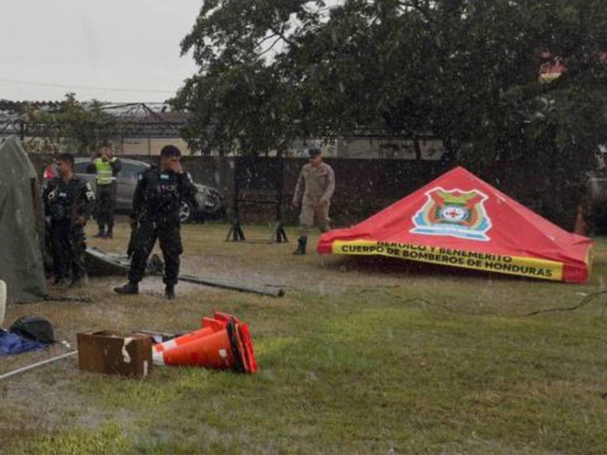 ¿Lluvia de granizo en Siguatepeque? Esto fue lo que ocurrió
