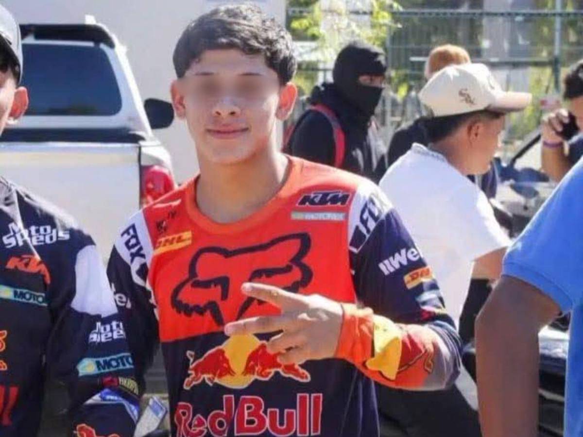 Quiso evitar un bache y murió: Anthony Darío, menor que falleció en Choluteca