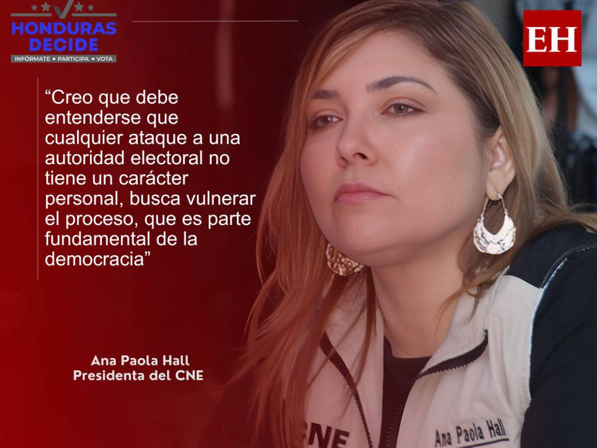 Autoridades nacionales son las que han generado intimidación contra nosotras: Ana Paola Hall