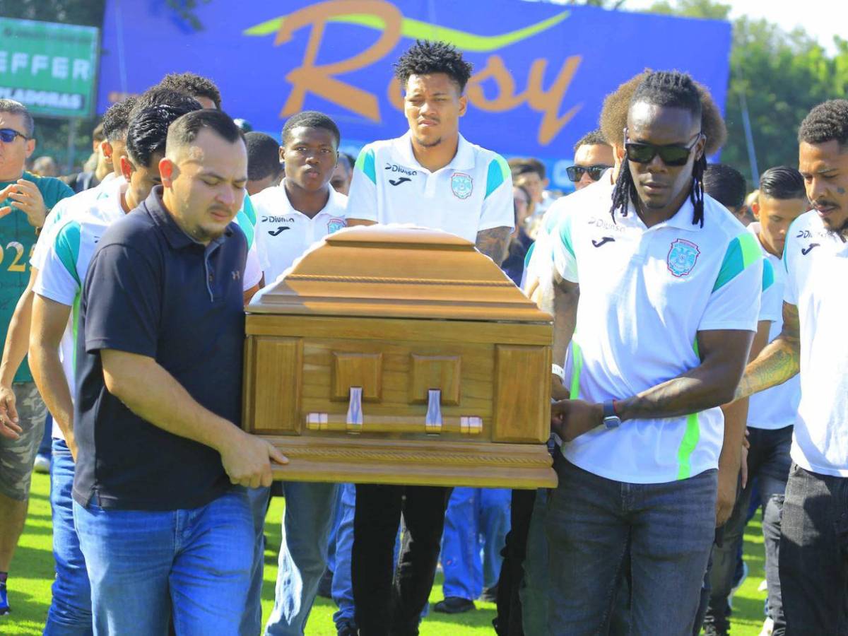 Marathón rinde último homenaje a Orinson Amaya en el césped del Yankel Rosenthal