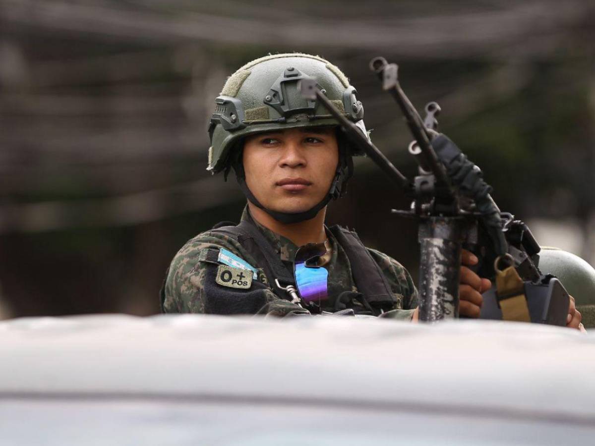 Repleto de militares: Así luce el centro de la capital previo a transición del CN